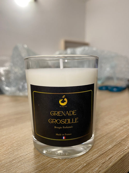Bougie Parfumée - Grenade Groseille